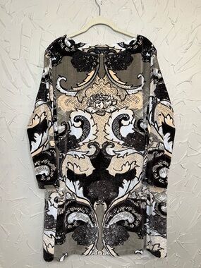 Lafayette 148 New York Textured Velvet/Velour Dress Size Large